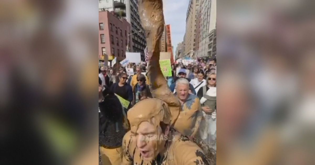 Trump posts AI video dumping feces on protesters